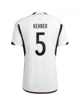 Moški Nogometna dresi replika Nemčija Thilo Kehrer #5 Domači SP 2022 Kratek rokav